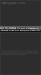 Mobile Screenshot of ninegate.com